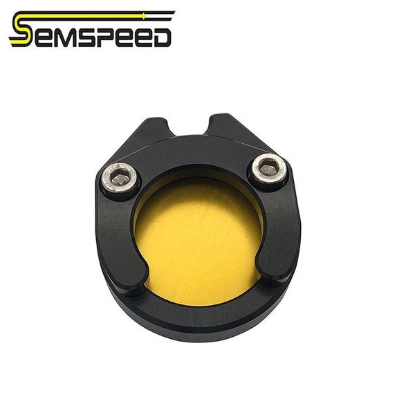 

semspeed motorcycle side stand enlarger cnc kickstand enlarge plate extension foot pad for xmax300 125 250 2020-2020 2020