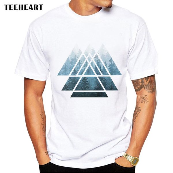 

male selling retro triangles with dark woods behind funny joke men t shirt tee summer tee shirt sport hooded sweatshirt hoodie