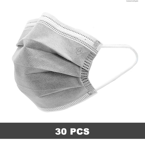 

mouth 10pcs/50pcs dust filter mask activated non-woven carbon face protective cover masks 3n1r1