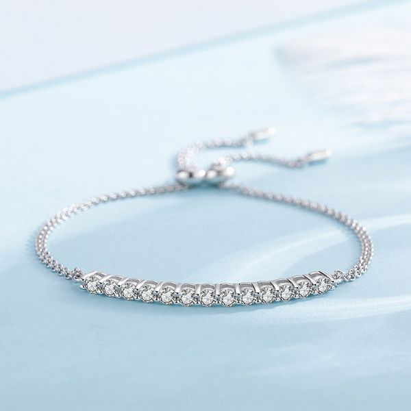 

s925 sterling silver 1.3 caramson diamond simulation braceletrow identification s925 sterling silver 1.3 caramson diamond bracelet simulatio, Golden;silver