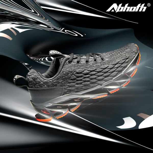 

ab men breathable mesh lace run shoes outdoor fitness training sports shoes non-slip wear-resistant casual couple shoes, Black;brown