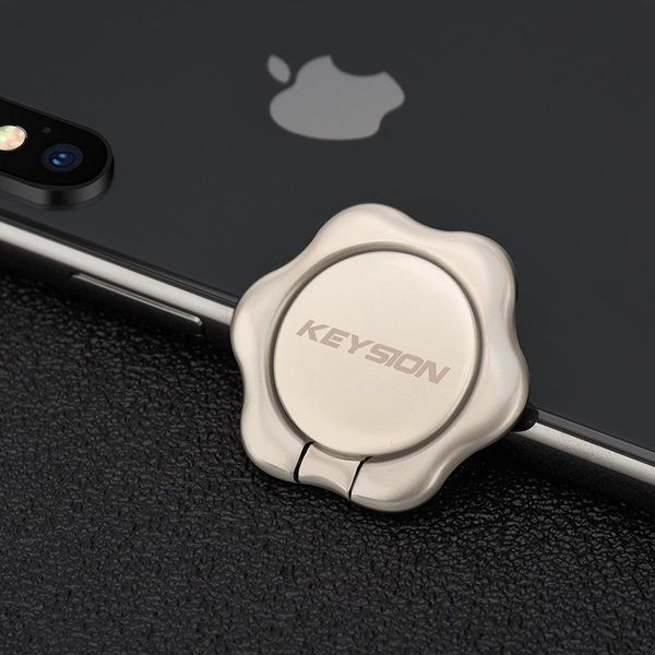 

keysion universal mobile phone stand 360 finger ring desk stand holder fit for magnetic car bracket luxury phone holder stand jllmwu