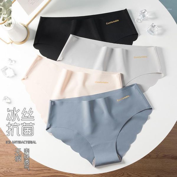 

women's panties thailand latex underwear ladies antibacterial inner file modal honeycomb thin print mint women's briefs bielizna d, Black;pink