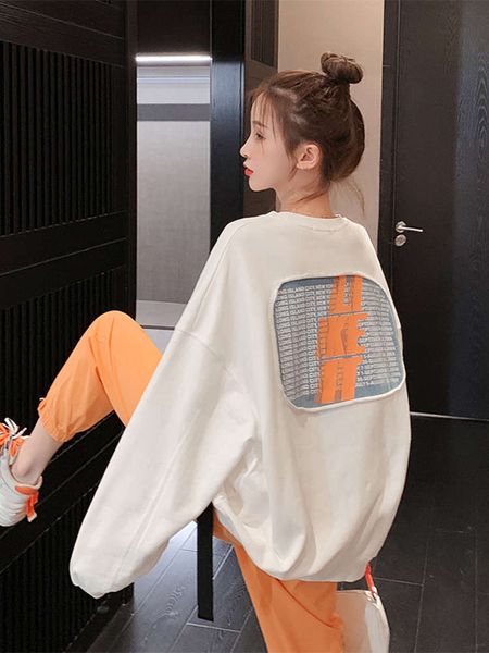 

cashmere and thickened women's new style autumn / winter 2020 fashion korean loose ins medium length hoodless, Black