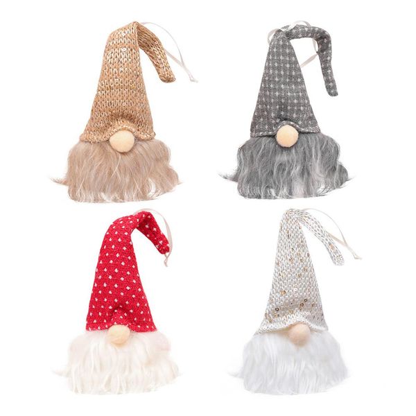 

симпатичная gnome куклы светодиодной подвеска рождественская елка дверь окно висячих украшения рождество vibe cute gnome sqcayq sports2010