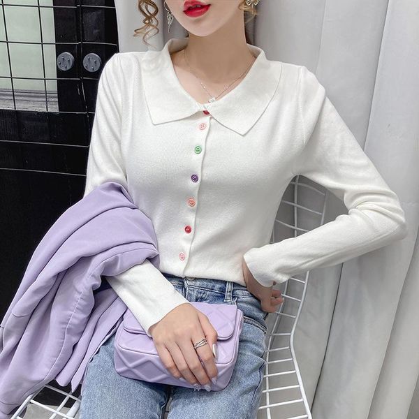

women's sweaters women basic knitted turtleneck sweater female solid collar pullovers warm white, White;black