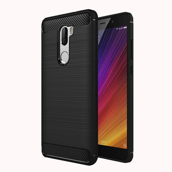 

for xiaomi mi 5s plus brushed texture fiber tpu rugged armor protective case