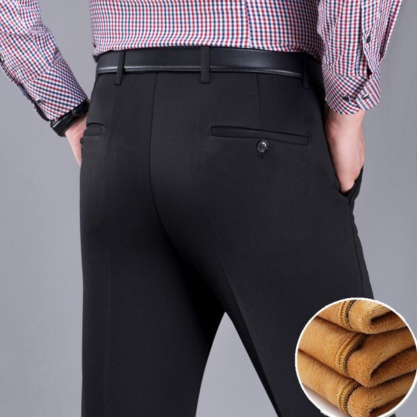 

2020 velo winter pant for released suit classic formal straight line of men dressed in black pants size 4244 gncs, White;black