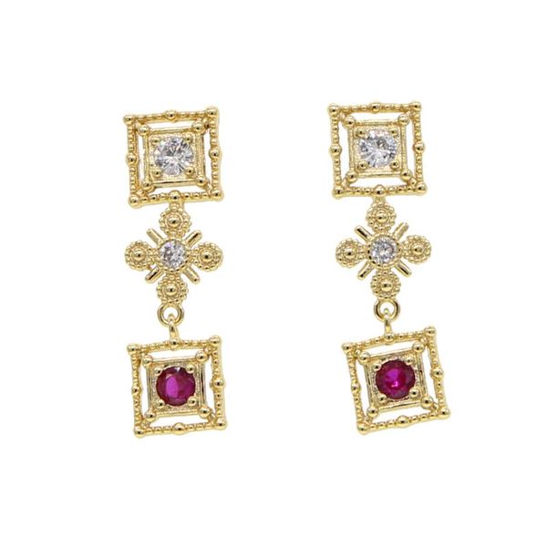 

dangle & chandelier vintage style oversize hollow arabesquitic flower earrings gold color drop for women, Silver