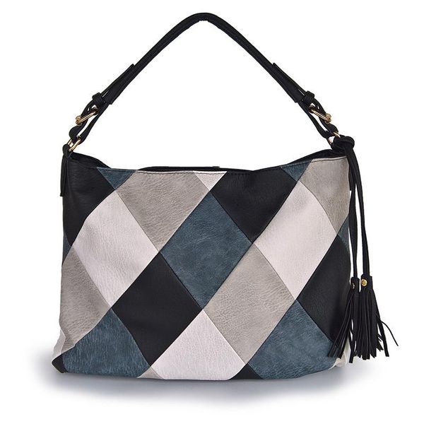 

shoulder bags for women luxury handbags designer casual tote 2021 patchwork ladies hand bag pu leather big sac bolsa