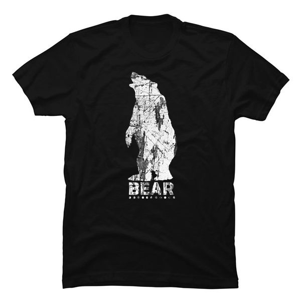 

медведь силуэт белых футболки 2020 популярной с коротким рукавом моды tee shirt для мужчин красной одежды спорта с капюшоном hoodie