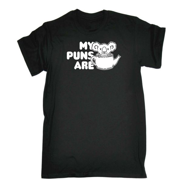 

funny novelty mens my puns are koala tea hoodie designers t shirts sweatshirt