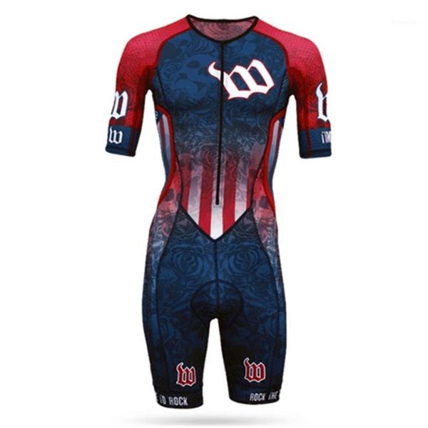 

wattie ink 2020 outdoor triathlon jersey skinsuit cycling mens bicycle sports ciclismo body set splash clothes mtb skin suit1, Black;blue