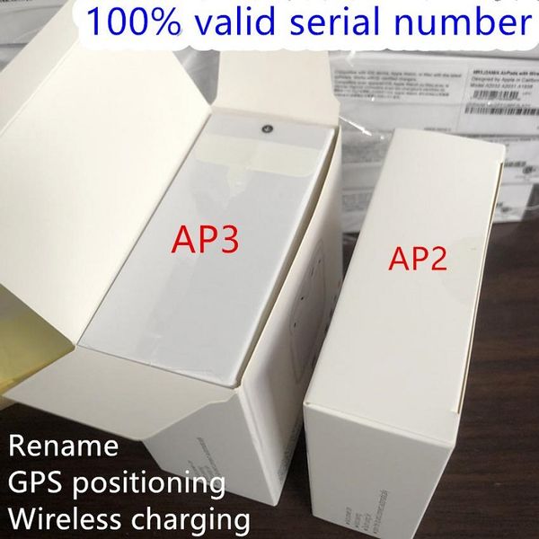 

2021 air gen 3 ap3 h1 chip transparency model wireless charging bluetooth headphones pk pods 2 ap pro ap2 w1 earbuds 2nd generation