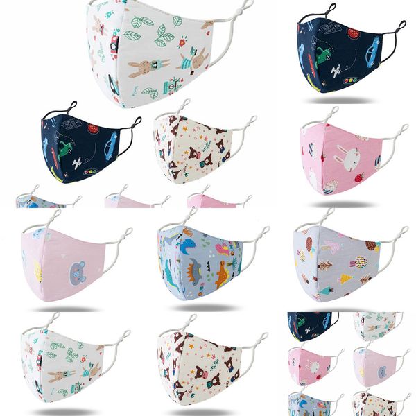 

in stock kids fashion face masks 3d washable breathable thin three dimensional mask for boys girls individually wrapped 8 nkblp