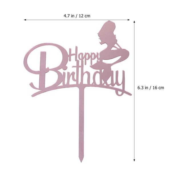 

3шт хвост русалки торт topppers cute birthday party cake decoration десертные украшению девушки с днем рождения торт picks a35 wmtjjj xhligh