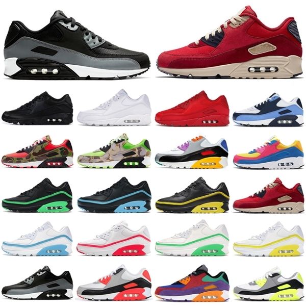 

90 duck camo 90s men women sport shoes triple black white red premium outdoor mens womens trainers sports sneakers runners size 36-45