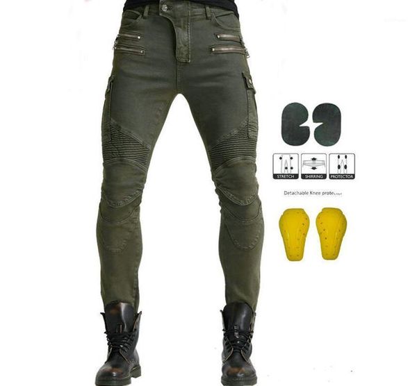 

motorcycle jeans riding love moto pants leisure trousers not komine off-road motocross riding pants zipper design with 4 pads1