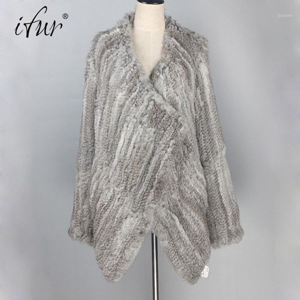 

2020 new fashion real knitted fur vest genuine fur waistcoat gilet b0131, Black