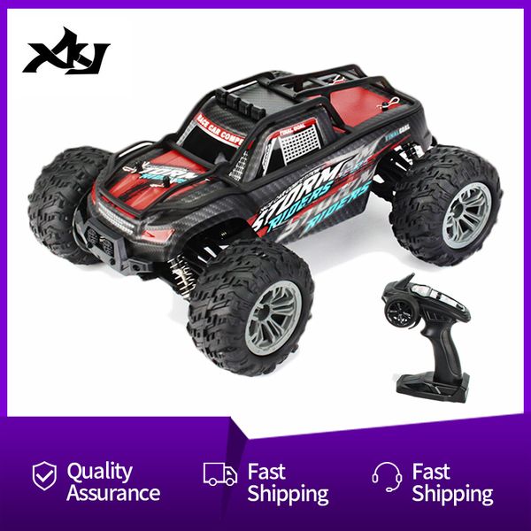 

rc car ky1899a 1:16 scale 2.4ghz 4wd high speed fast remote control racing car usb charging off-road vehicle for kids