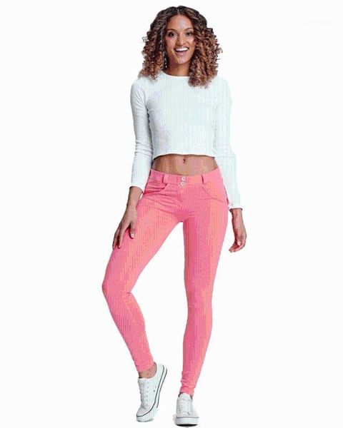 

yoga outfits melody pink low rise knitted pants shapewear women fashion bulift slim shaper sport yoga1, White;red