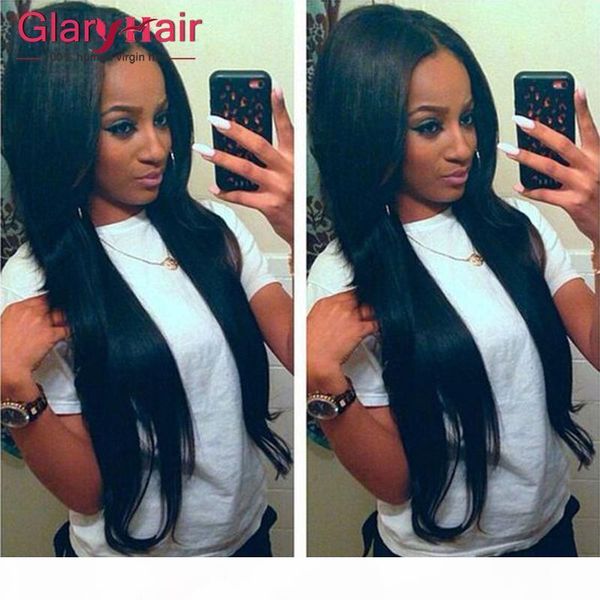 

8a malaysian straight human hair wholesale mix length remy indian peruvian brazilian human hair extensions straight hair weave bundles, Black