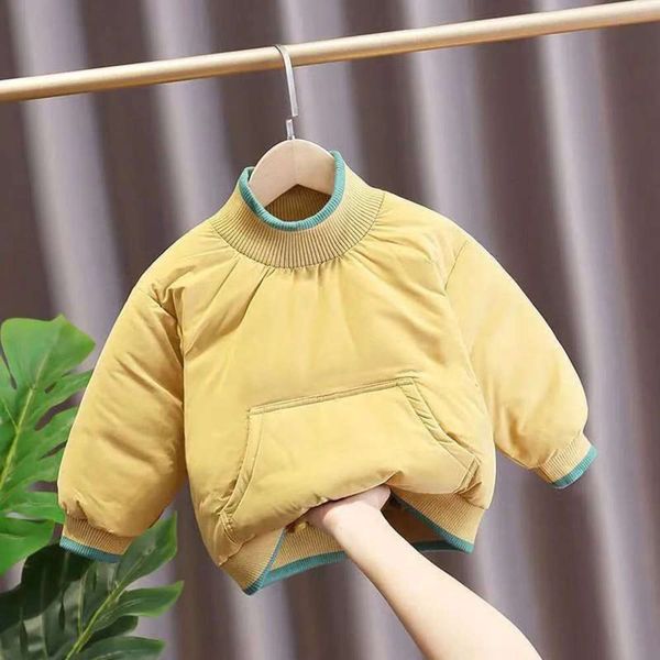 

girls' new thickened sweater in autumn boys' and winter 2020, Black