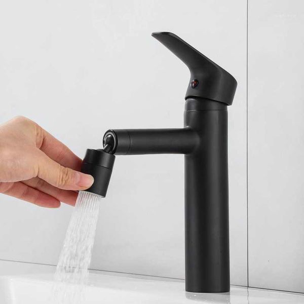 

bathroom sink faucets basin faucet mixer tap rotational water black black1