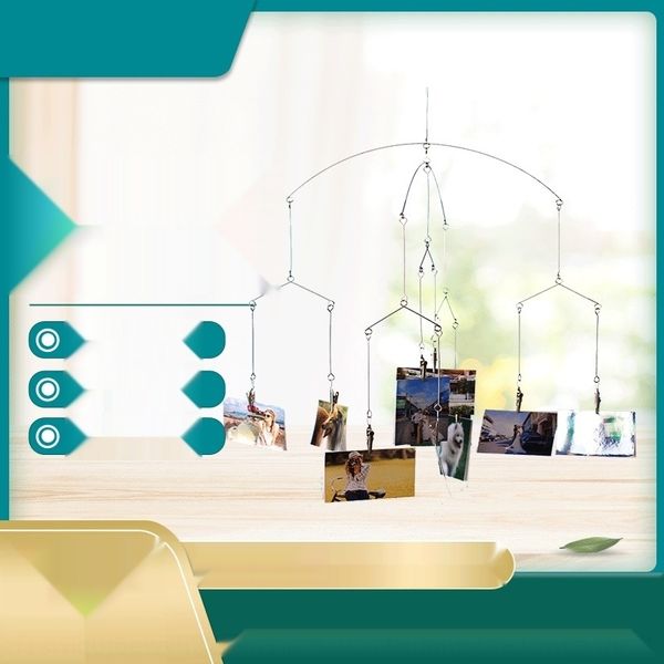 

nwwln creative home decoration props stainless steel dynamic hanging balance p clip prop home nordic furnishingsaeby