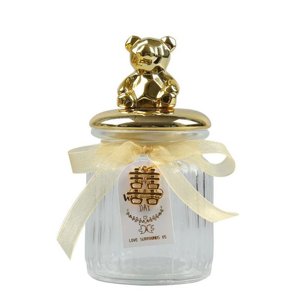 

brand new sweet animal clear glass wedding favors gift box package party favor pink bags wedding bridesmaid gift jewelry storage