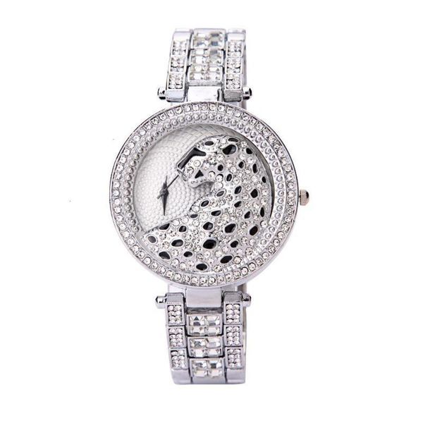 

fashion women's watch with grade high diamond inlaid steel belt abzs, Slivery;brown