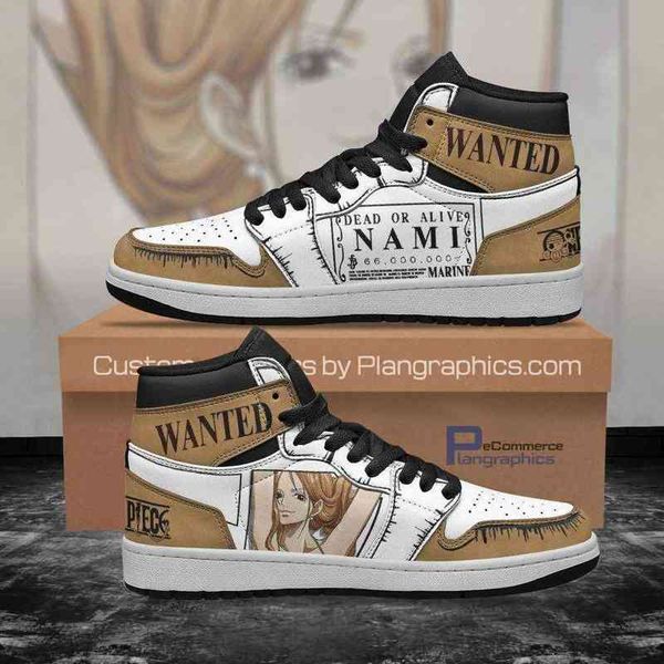 

luxury printed shoes custom nami wanted sneakers mens sport footwear diy trainers