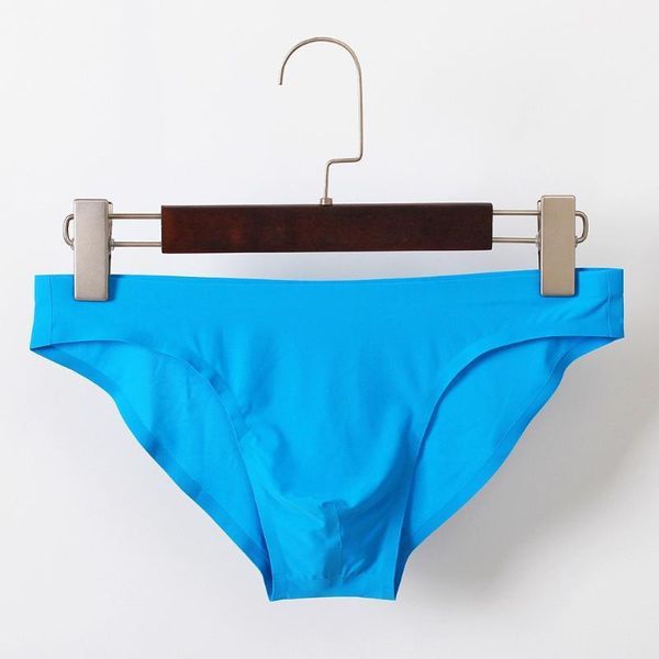 

men's brief male ultra-thin transparent low-waist briefs panties mesh gauze breathable underwear ropa interior hombre1, Black;white