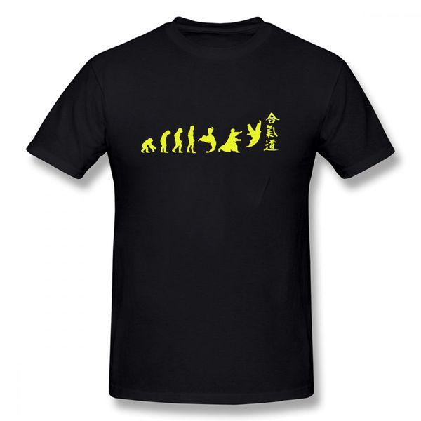 

evolution aikido 2020 summer fashion casual short sleeve japanese martial art sport hooded sweatshirt hoodie men t shirt