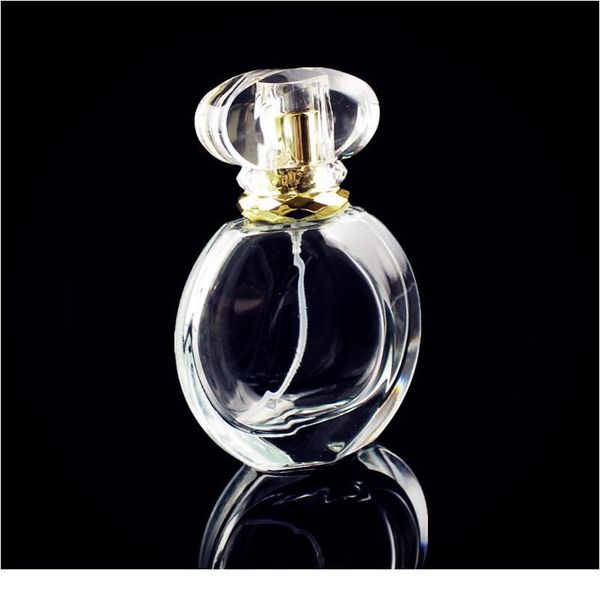 

3pcs/otl 50ml transparent glass perfume bottle portable empty spray fragrance bottle atomizer re jllngb