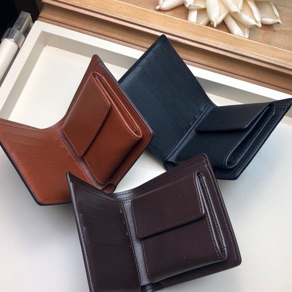 

genuinel leather mens coin wallet with box luxurys designers wallet womens wallet purse credit card holder passport holder 2, Red;black