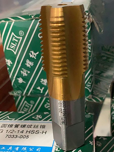 

pipe thread tap zg1/4 zg1/16 zg1/8 zg1/2 zg5/8 zg3/4 zg3/8 zg1-1/4 zg1-1/2