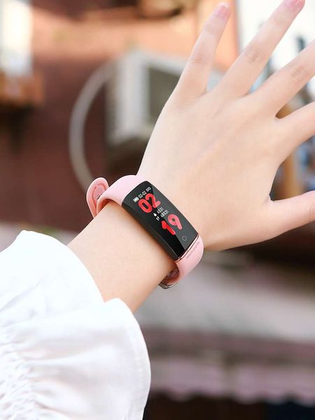 

smart female student huawei universal wristband waterproof step multi function sports electronic watch