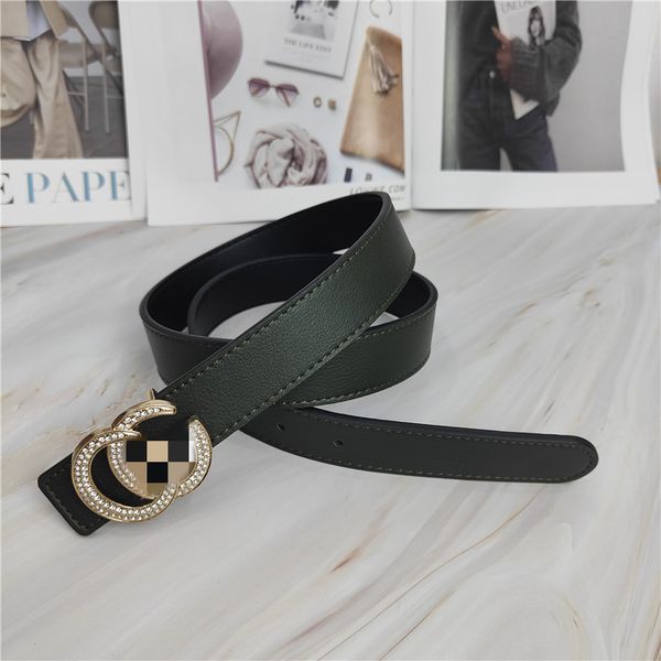 

belt for woman fashion louÃ¬s vuÃ¬ttÃµn smooth buckle letters g designer man womens belts genuine cowhide highly quality with box, Black;brown