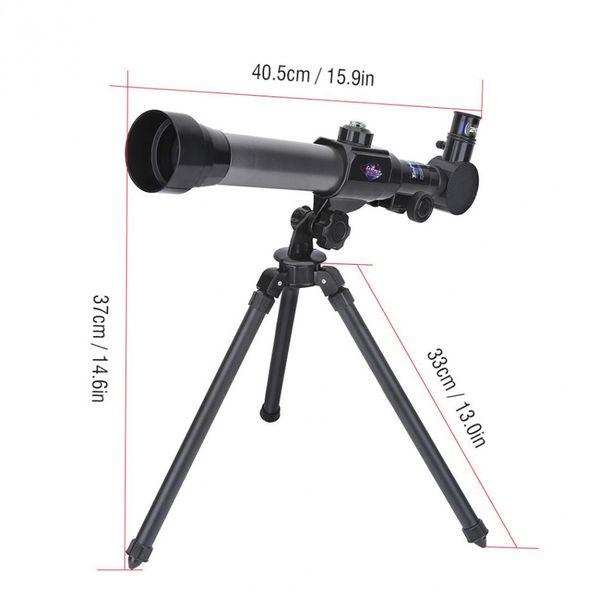 Telescope Monocular FreeShipping Estudantes Experimental Astronomical Educação Ciência Toy Cognitive Camping Caminhadas Monocular com tripé