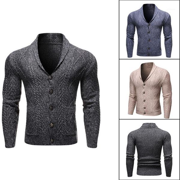 

new fashion autumn winter men cotton blouse cardigan long sleeve wool sweater v-neck casual coat solid floral1, White;black