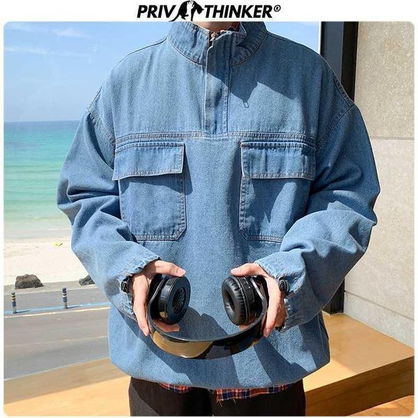 

men's autumn streetwear jean jacket men hip hop 2019 denim jacket male pockets jackets casual fashion 5xl clothes1, Black;brown