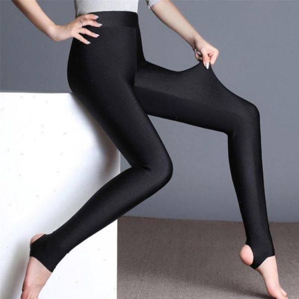 

selling women leggings large size stretch jeggings gym sport shiny pant spandex elasticity black fitness trousers