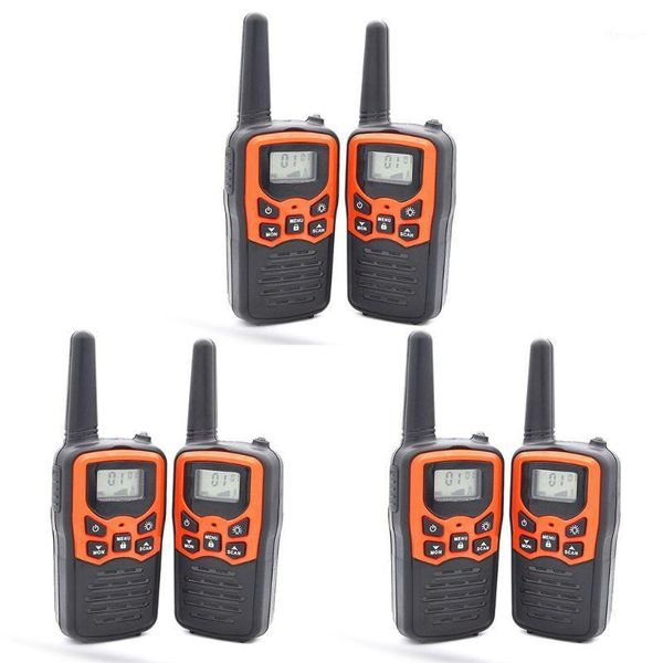 

walkie talkie talkies for adults long range 6 pack 2-way radios up to 5 miles in open field 22 channel frs/gmrs uhf handheld walk1