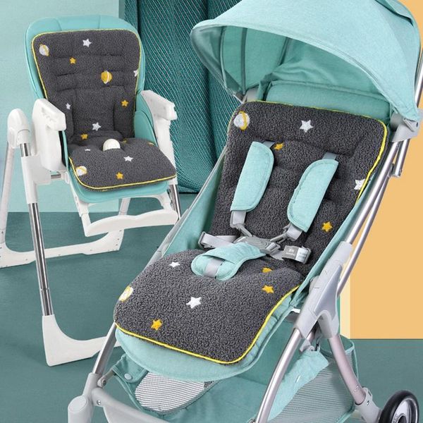

baby stroller cushion infant car seat insert fluff universal baby seat liner pad for stroller, car