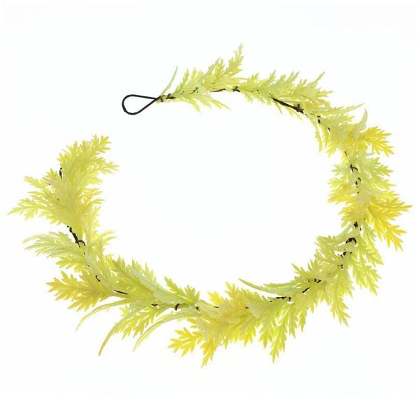 

10pcs/lot forest leaves wreath crown festival headband bride women hair accessories headdress flower garlands wedding qylkri