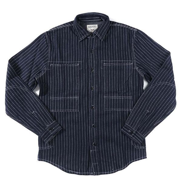 

mcikkny vintage men's cargo worker jeans shirts solid color casual denim shirts male washed size s-xl, White;black