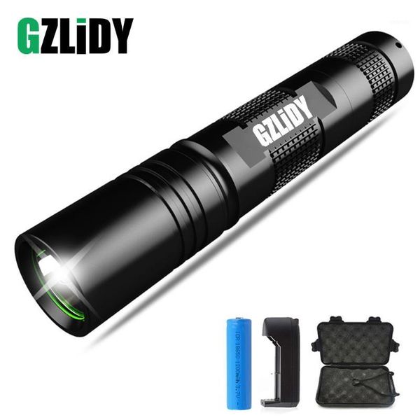 

waterproof portable 5 lighting mode led mini use 18650 battery suitable for night lighting, camping, etc.1