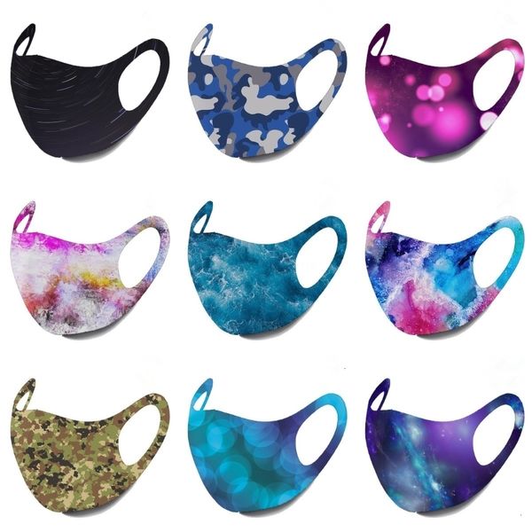 

reusable cotton facemask face maskswashable and print breathable cloth masks forprotection pm2.5 bylima scarf#550
