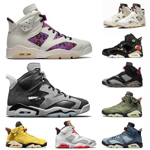 

2020 jumpman 6s smoke grey travis scotts 6s jumpman womens mens basketball shoes quai 54 dmp trainers